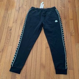 Brand New Kappa fleece sweat pants size large.  Never been worn. Comes with tags